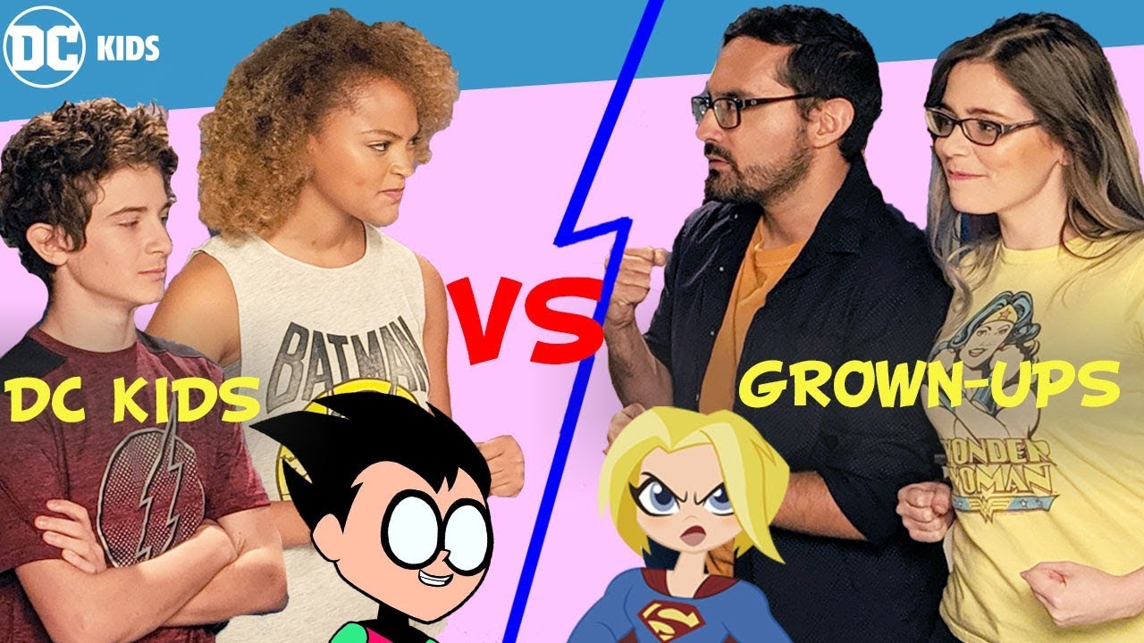 DC Kids vs. DC Grown-Ups! | DC Kids Show