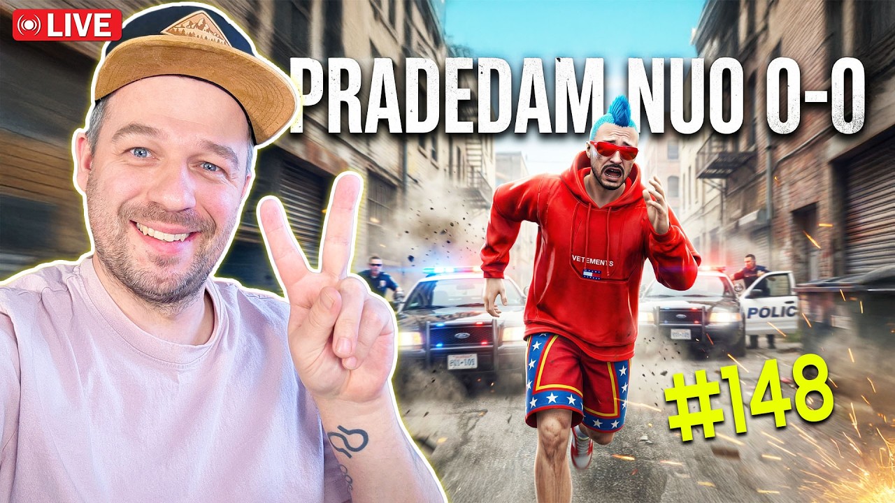 Labas vakaras. Šiandien bus tik ROLEPLAY ir VYRGIS!!! | 1️⃣4️⃣8️⃣ SD MARATONAS