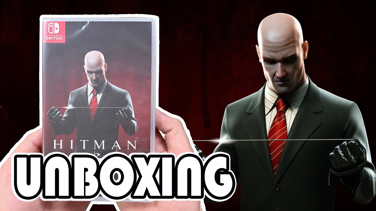 Распаковка игры Hitman: Blood Money -Reprisal- (Nintendo Switch)
