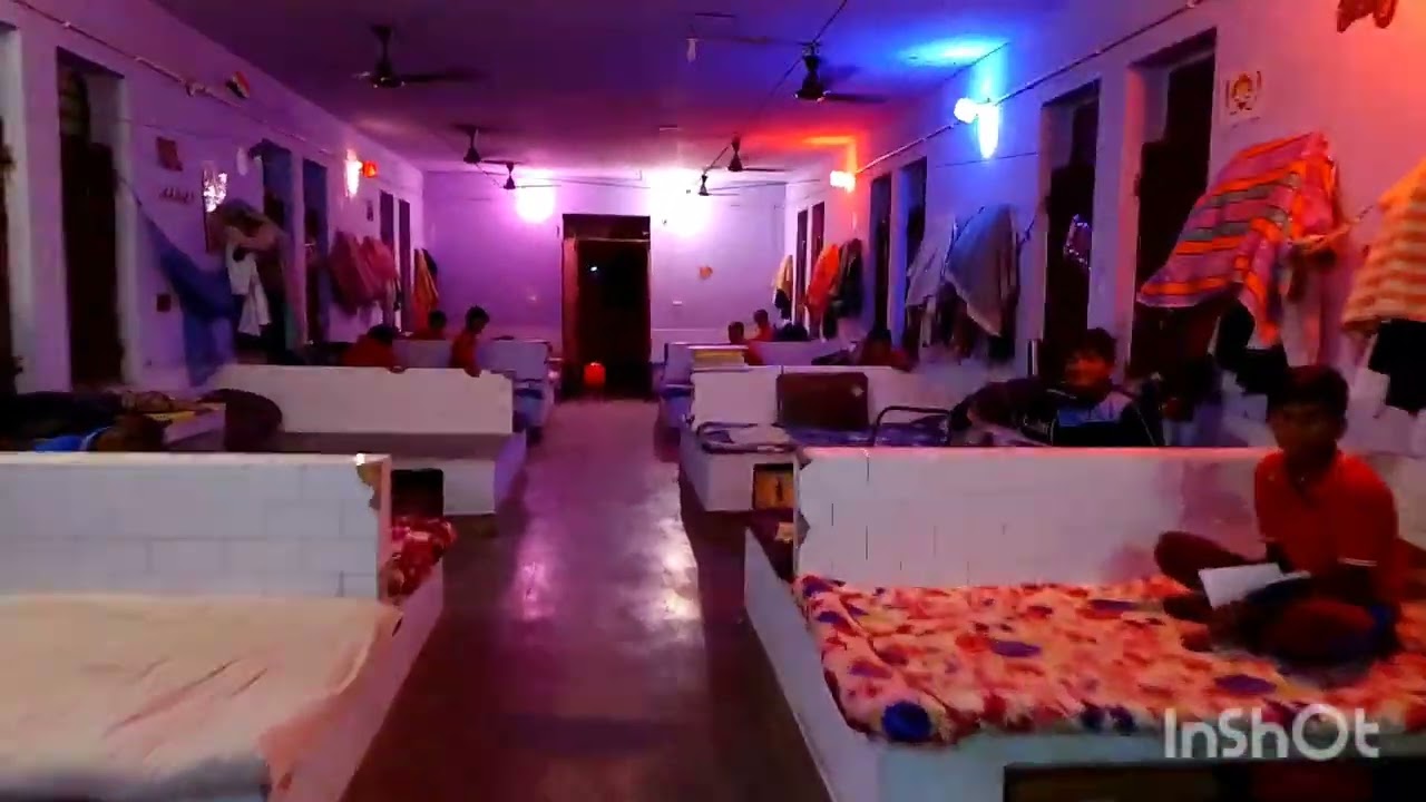 Navodaya vidyalaya Siddharthnagar night view of hostal #Navodayan😎