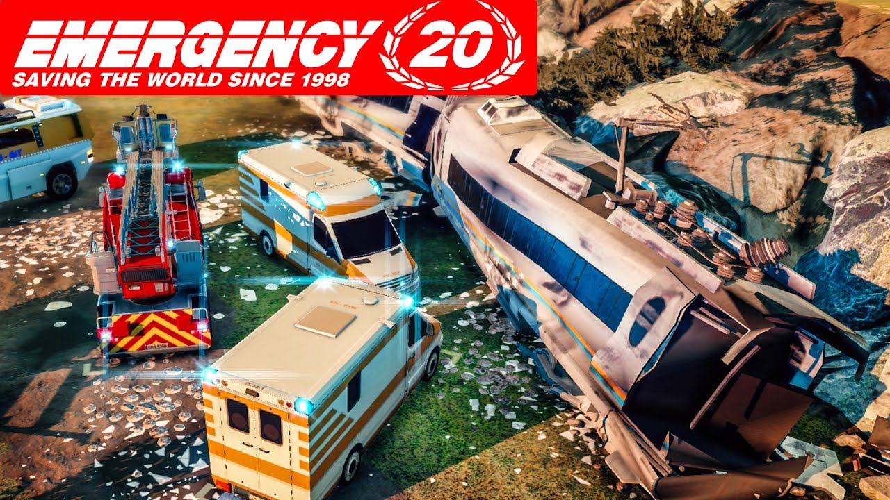 EMERGENCY 20 #6: Entgleister Zug! Rettung beim Zugunglück | Rettungs-Simulation Gameplay