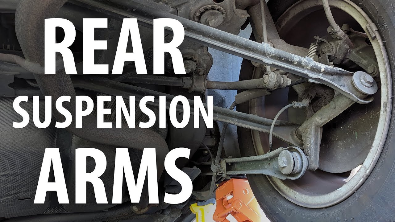 Replace a rear suspension control arm / tie bar link (Ford Mondeo Mk3)