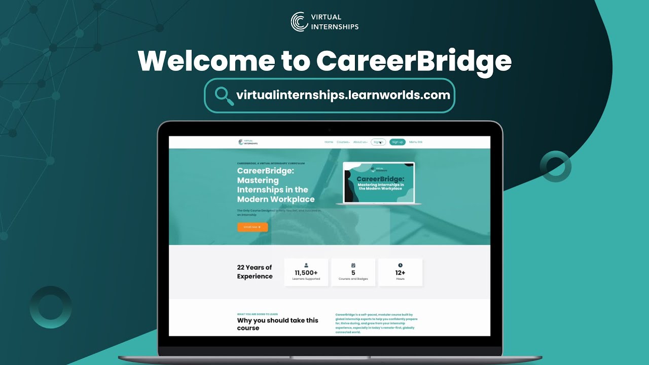 CareerBridge Course Navigation and Overview | Virtual Internships