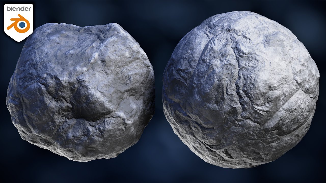 Procedural Rock Material 🪨 (Blender Tutorial)