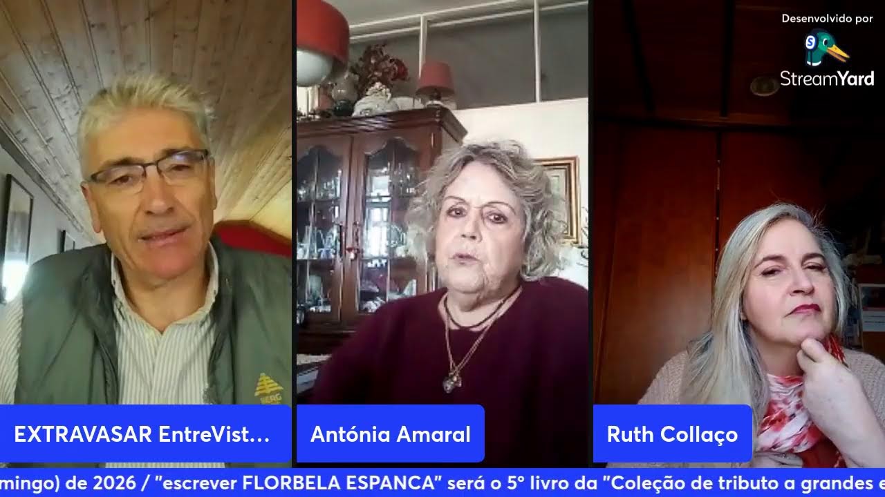EXTRAVASAR – EntreVistas - Ângelo Rodrigues à conversa com ANTÓNIA AMARAL