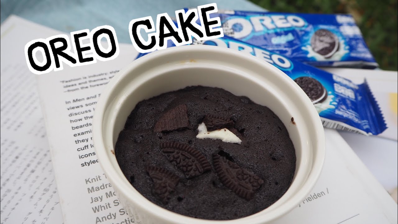 โอรีโอ้เค้ก ไมโครเวฟ ใช้แค่นมกับโอรีโอ้ Very Easy Oreo Cake by Microwave only 2 ingredients