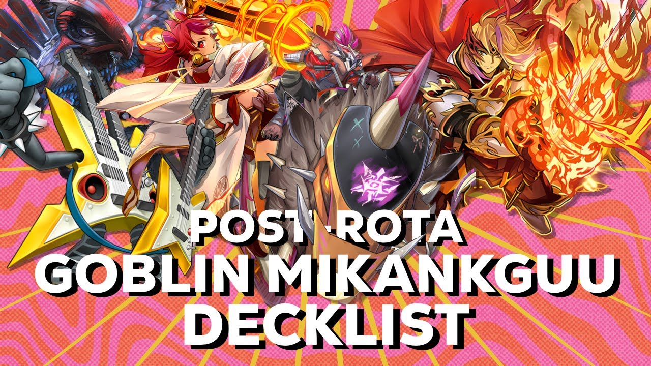 5TH PLACE OTS TOURNAMENT GOBLIN MIKANKGUU 60 CARD DECKLIST!! #mikanko #goblinbiker #infernoble