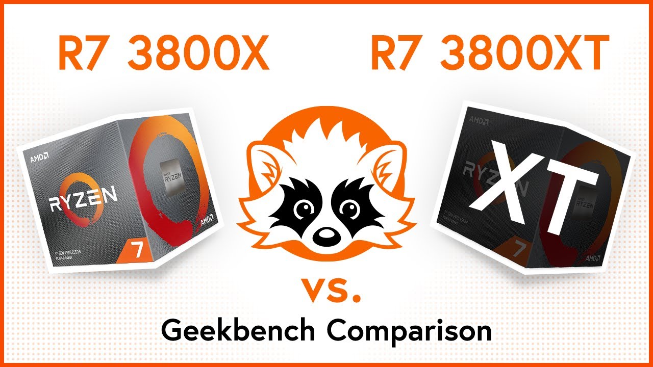 AMD Ryzen 7 3800X vs. AMD Ryzen 7 3800XT - Geekbench CPU Benchmark Comparison