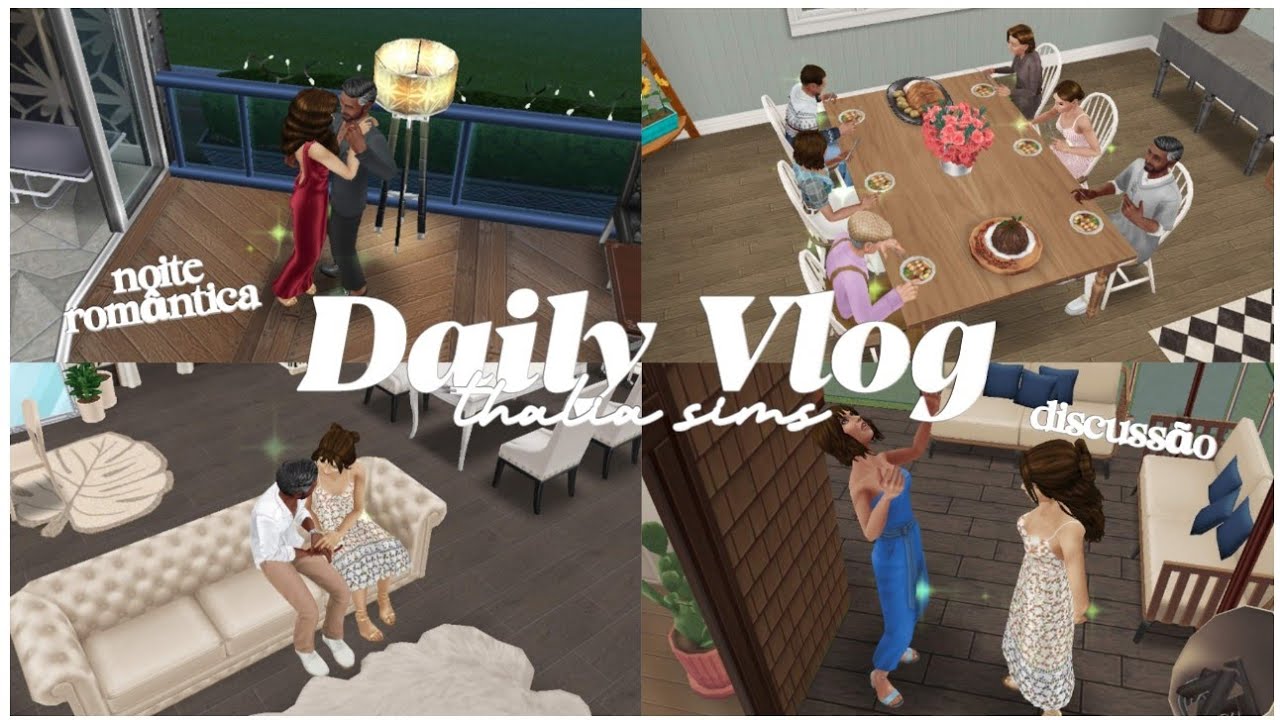 almoço de família | the sims vlogs - amélia em san sequoia (EP:03) 💌