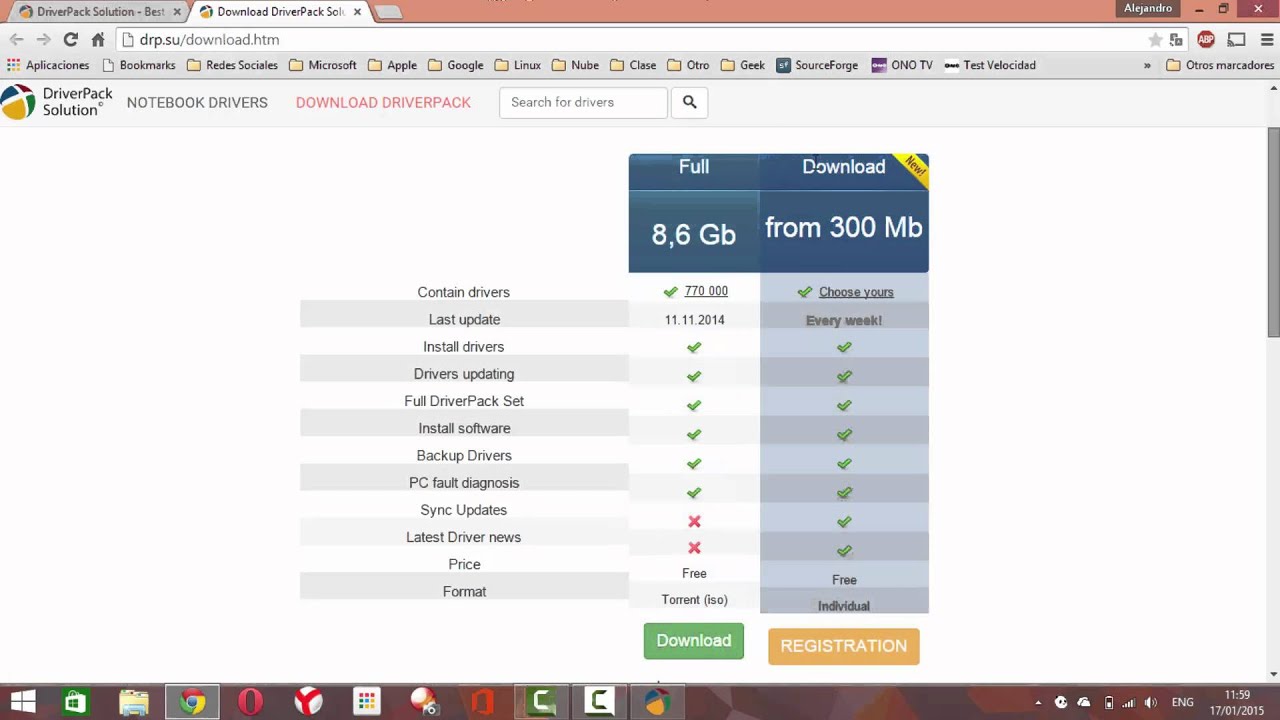 Todos los drivers al instante | Driver Pack Solution