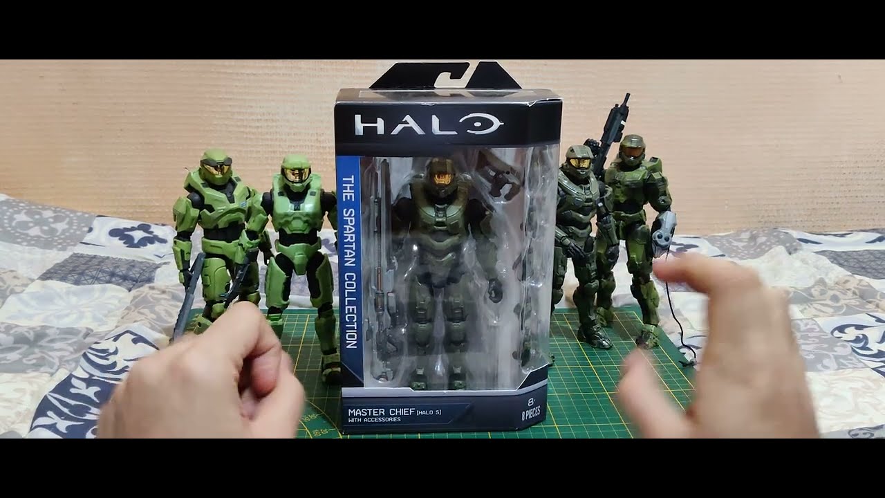 Jazwares Halo the Spartan Collection Master Chief (HALO 5) unboxing and review