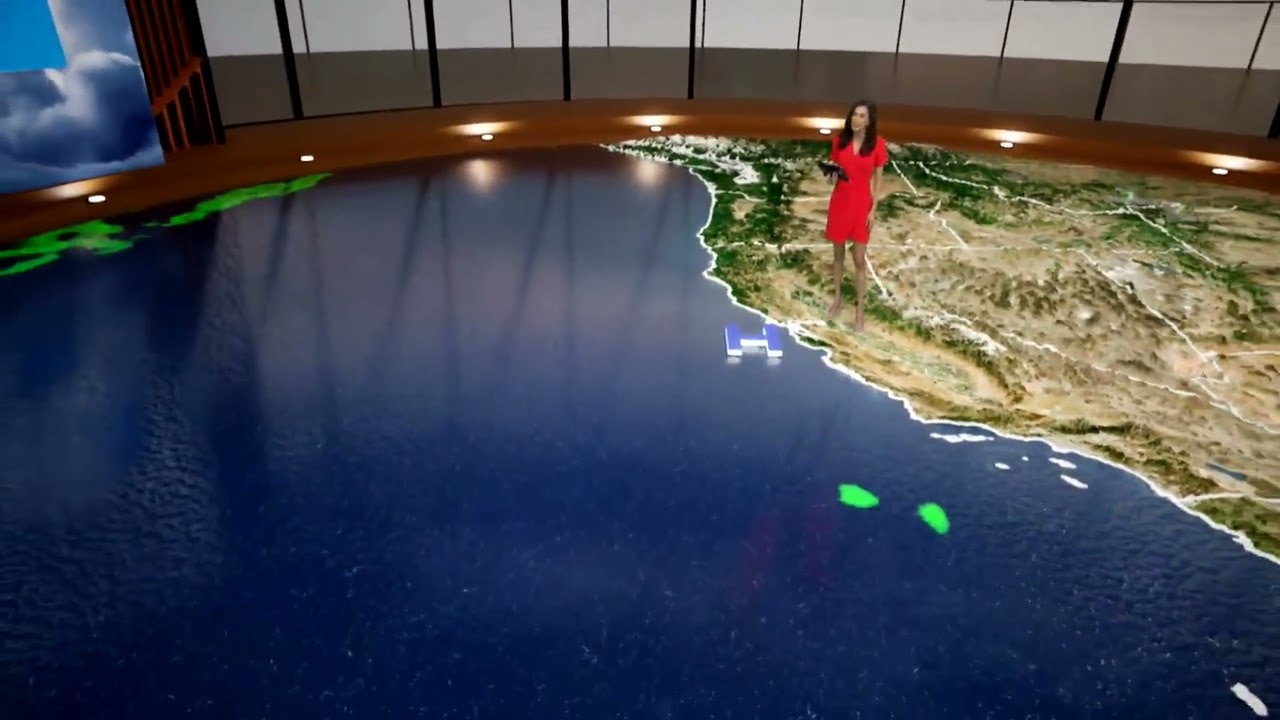 Near record high pressure keeps California warm and dry this January...but rain is on the way!