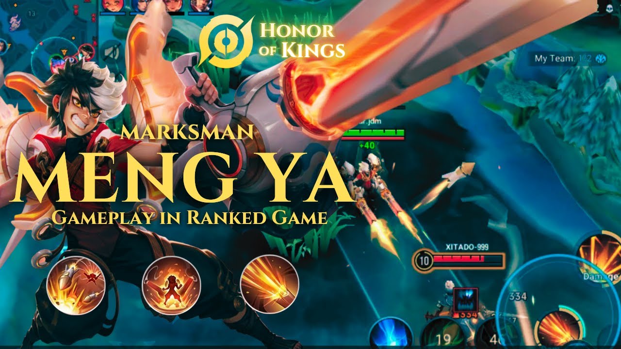 💥 UNSTOPPABLE MENGYA BUILD! 💥 SOLO RANK DOMINATION WITH INSANE CRIT & LIFESTEAL! ⚔️ | HONOR OF KINGS