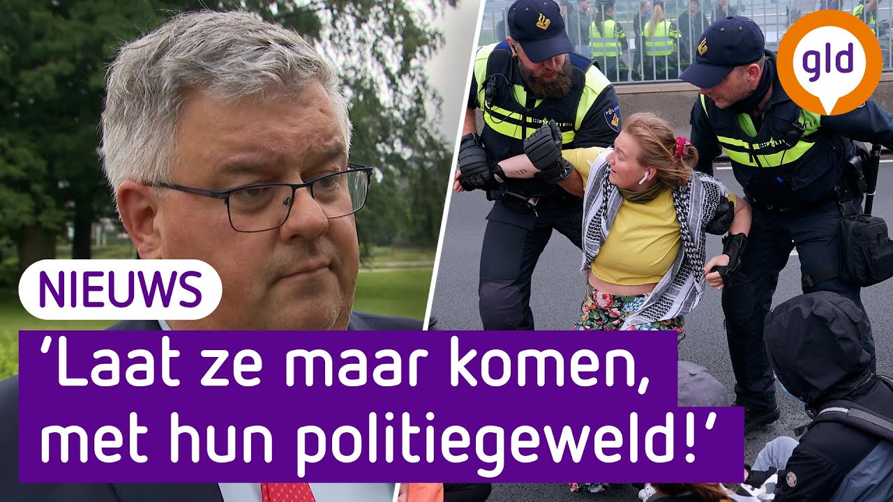 TIENTALLEN demonstranten AANGEHOUDEN in Nijmegen