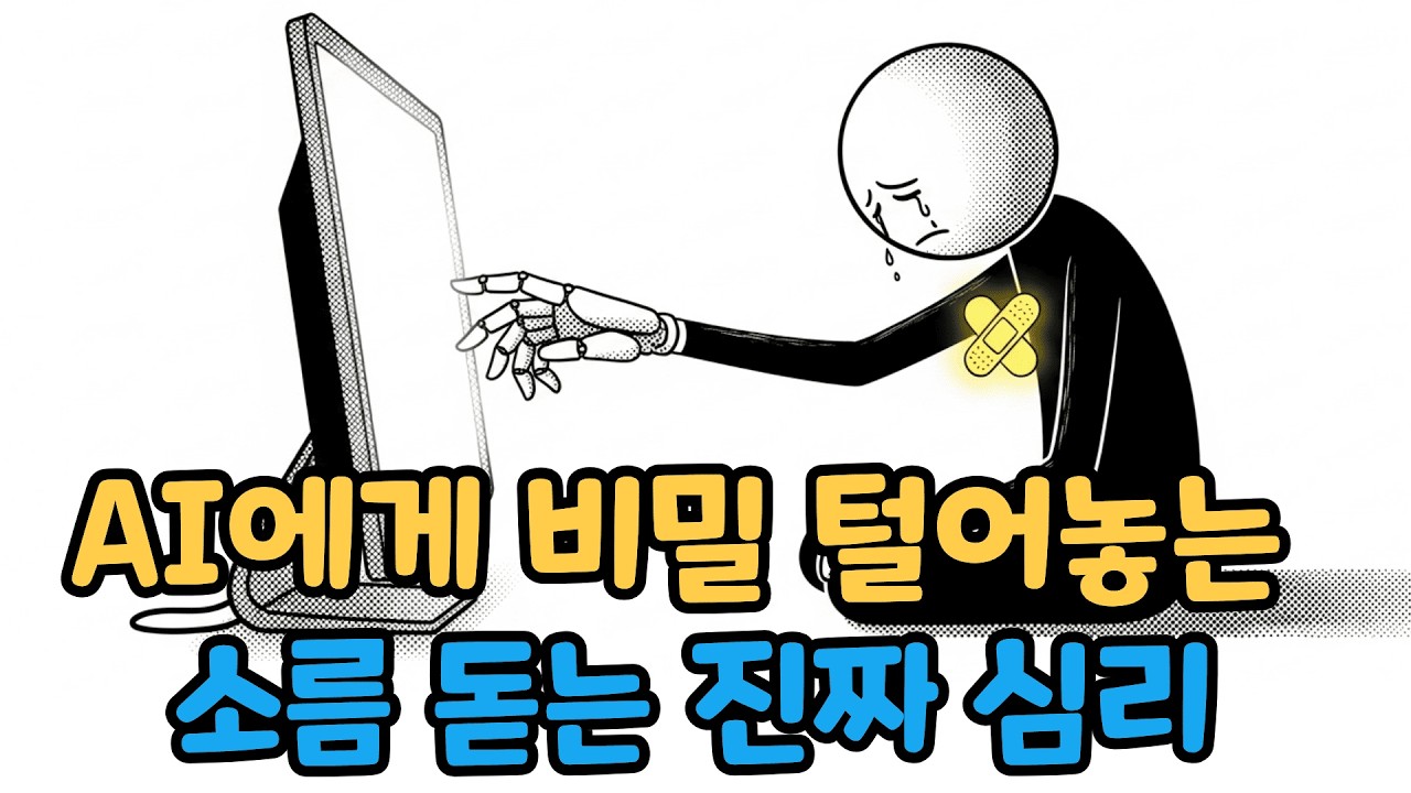 새벽에 AI에게 비밀을 털어놓고 위로받은 적 있다면 꼭 보세요 #인간관계 #심리학#ai심리상담