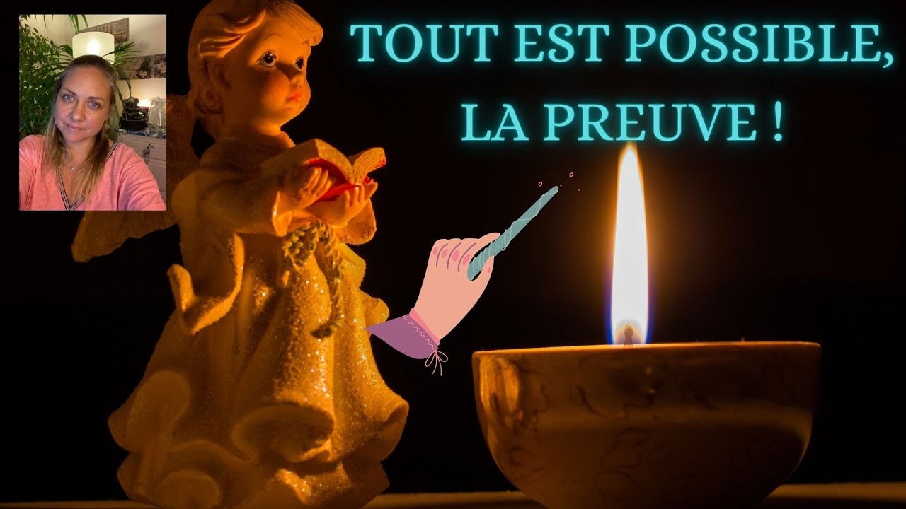 Tout est possible, miracle , message pour ceux qui ont PEUR ! preuve &agrave; l'appui ...