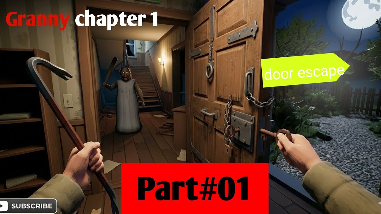 Granny chapter 1  door escape from crest gaming 