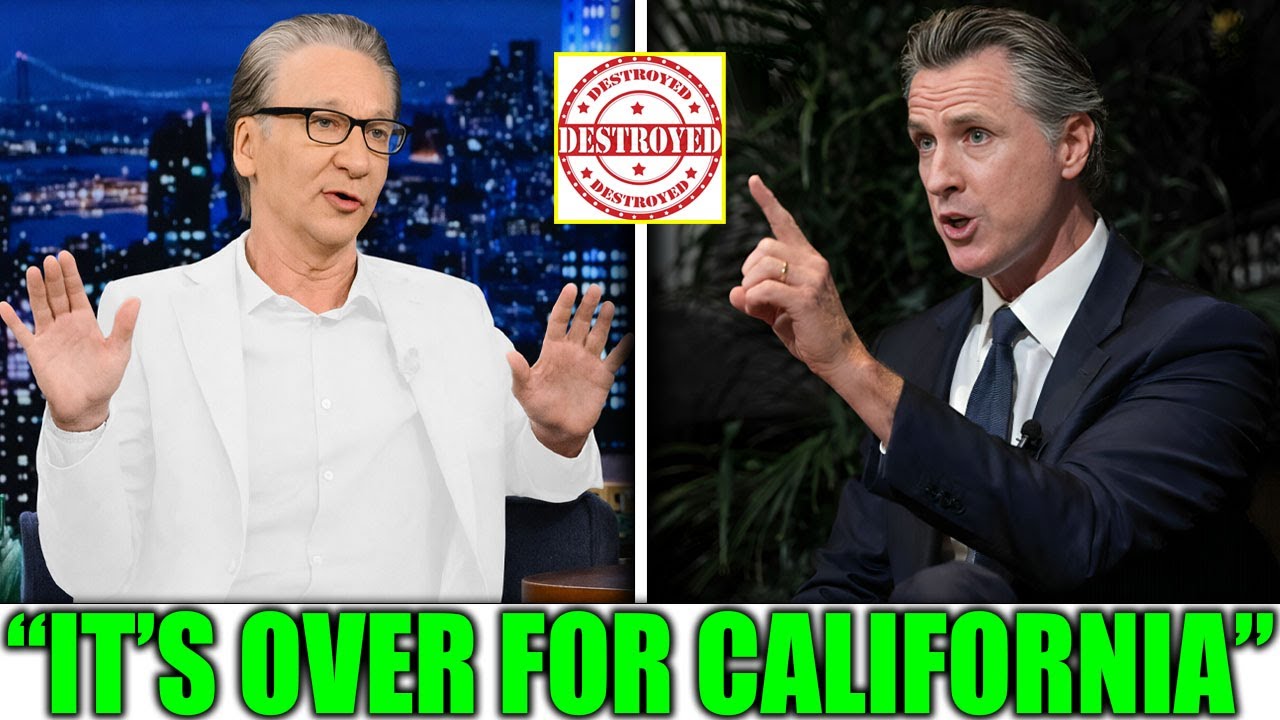 Bill Maher SHOCKS Live TV — Exposes Why Newsom’s California Is FALLING APART