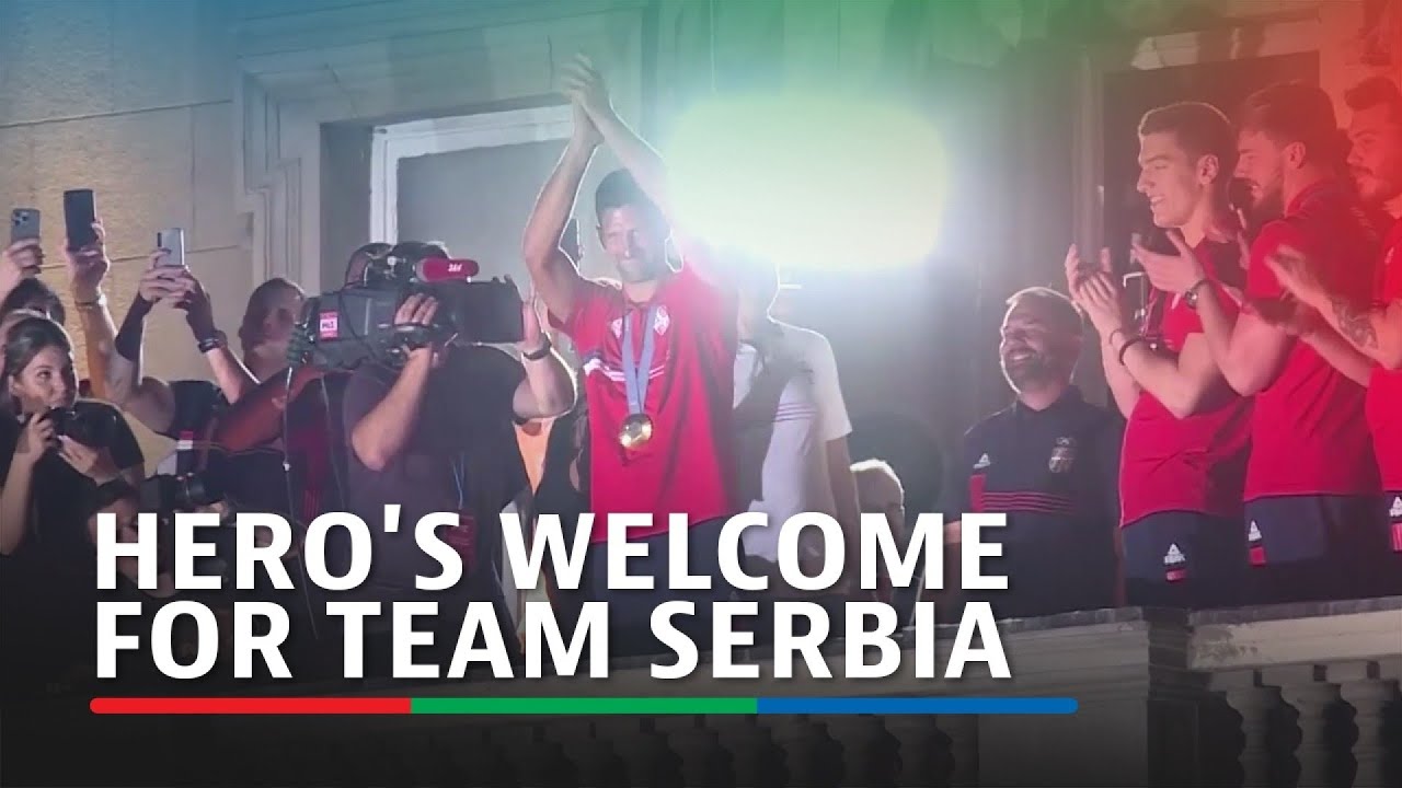 Djokovic, Jokic receive hero's welcome in Belgrade