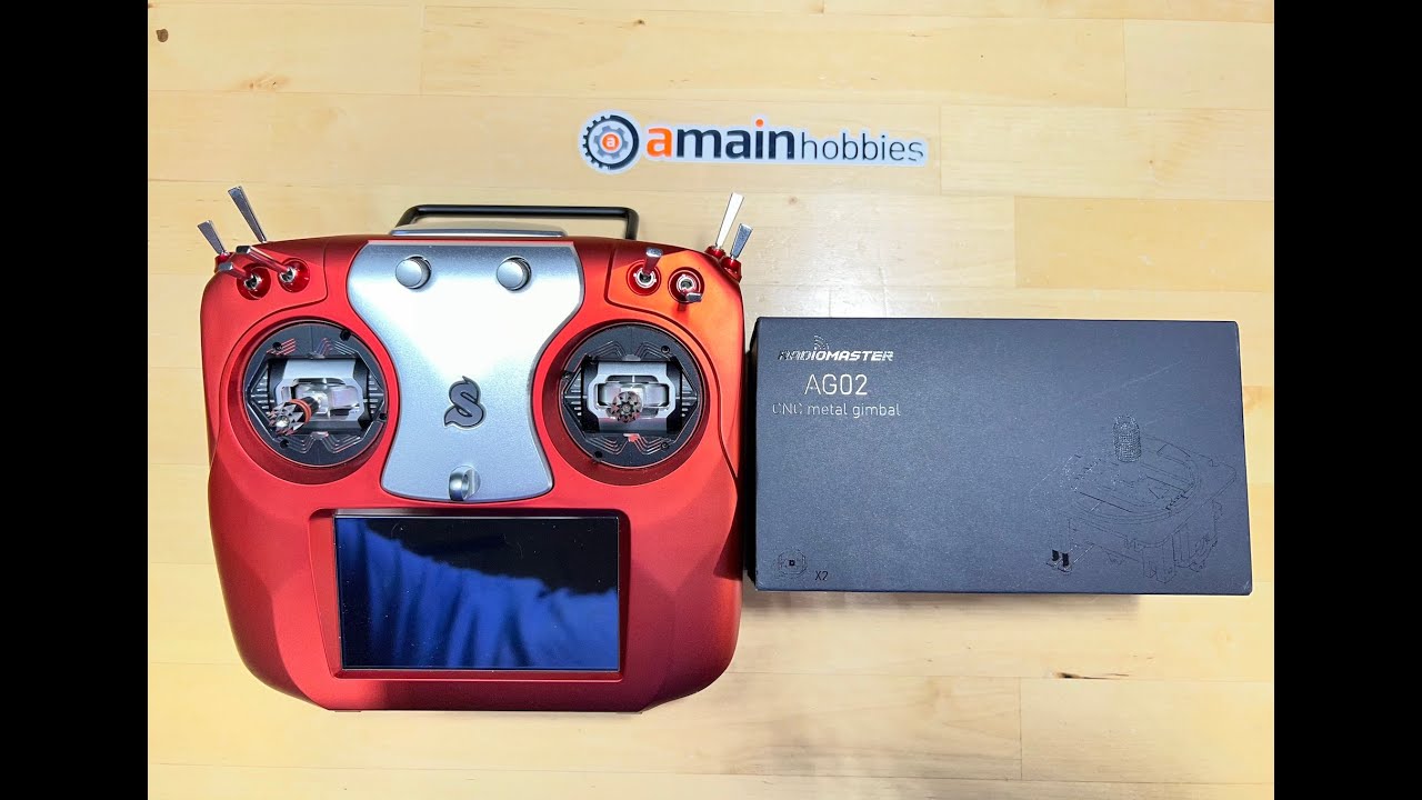 RadioMaster AG01 vs  AG02 Gimbals on Spirit WAVE radio