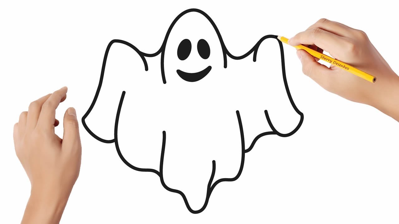 Como desenhar um fantasma #2