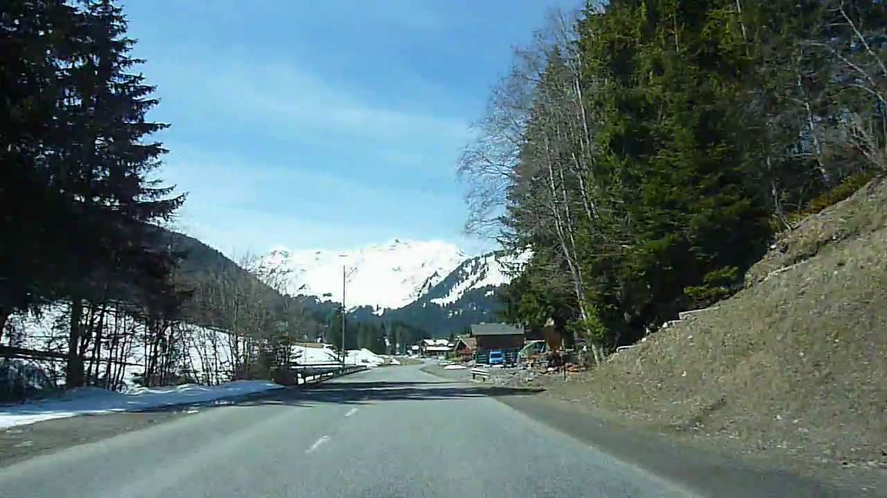 Switzerland 146 (Camera on board): Val de Morgins (VS) (Troistorrents, Morgins, Chatel)