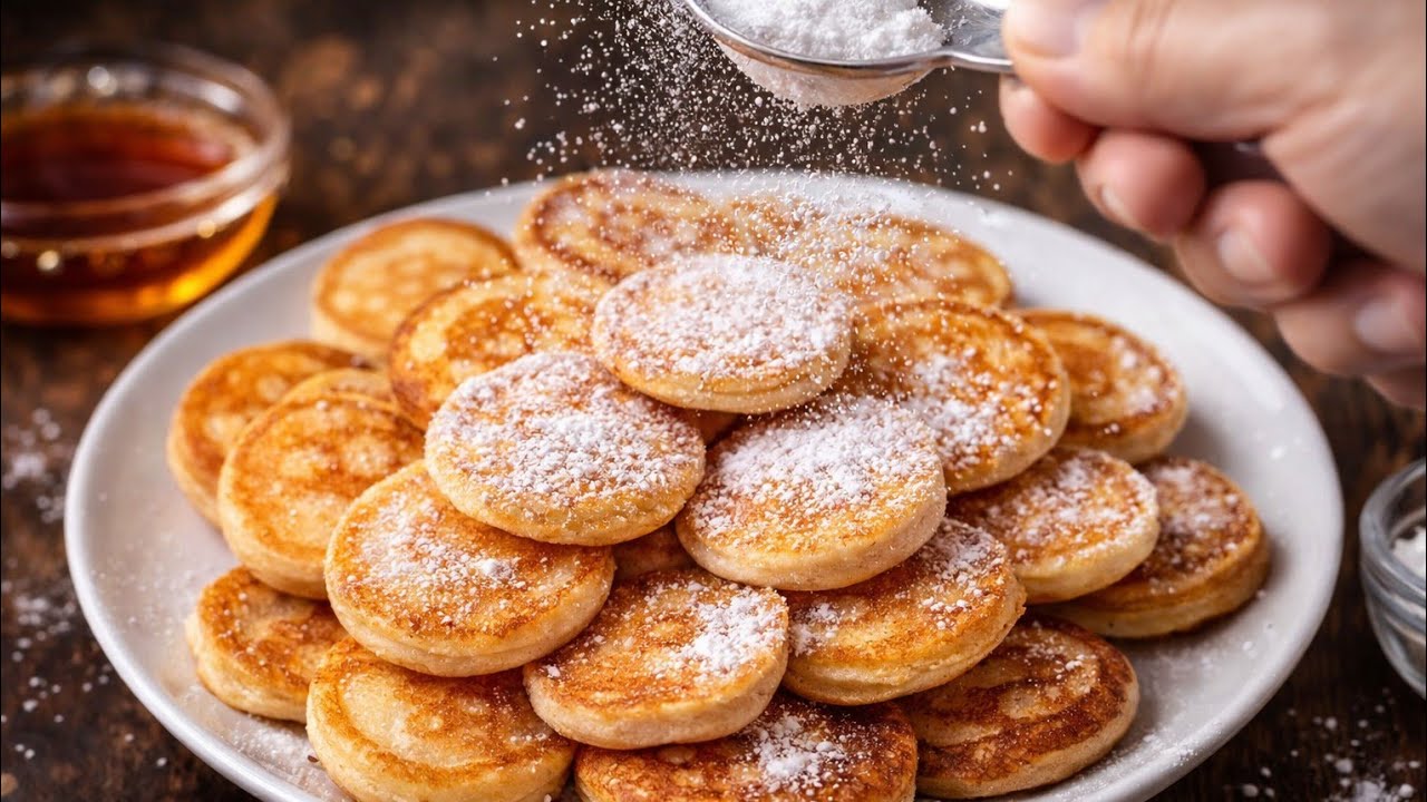 راحت‌ترین دستور دونات کوچولو 😍اقتصادی‌ترین دونات خونگی