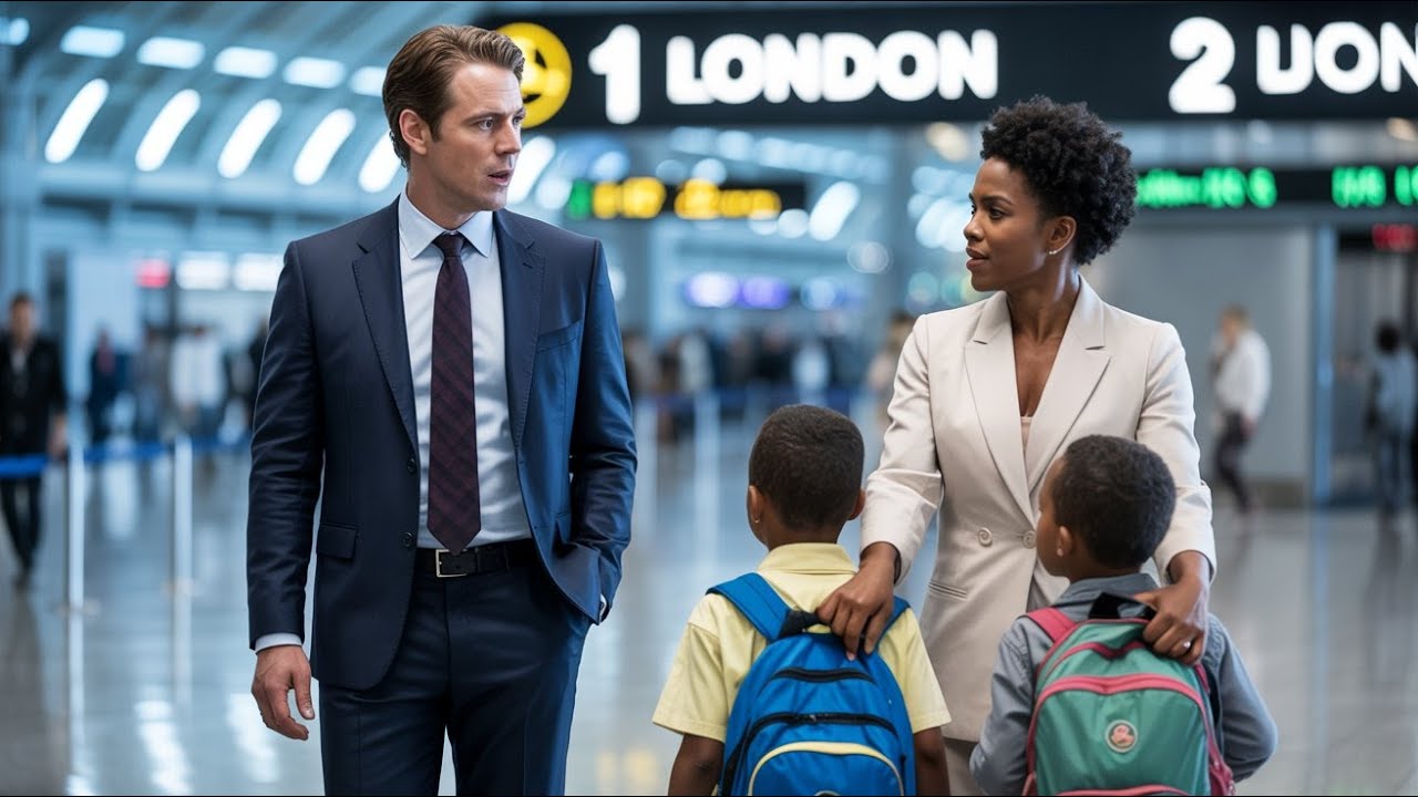 Un millionnaire a vu une ancienne femme de ménage avec des jumeaux à l'aéroport – il est le père