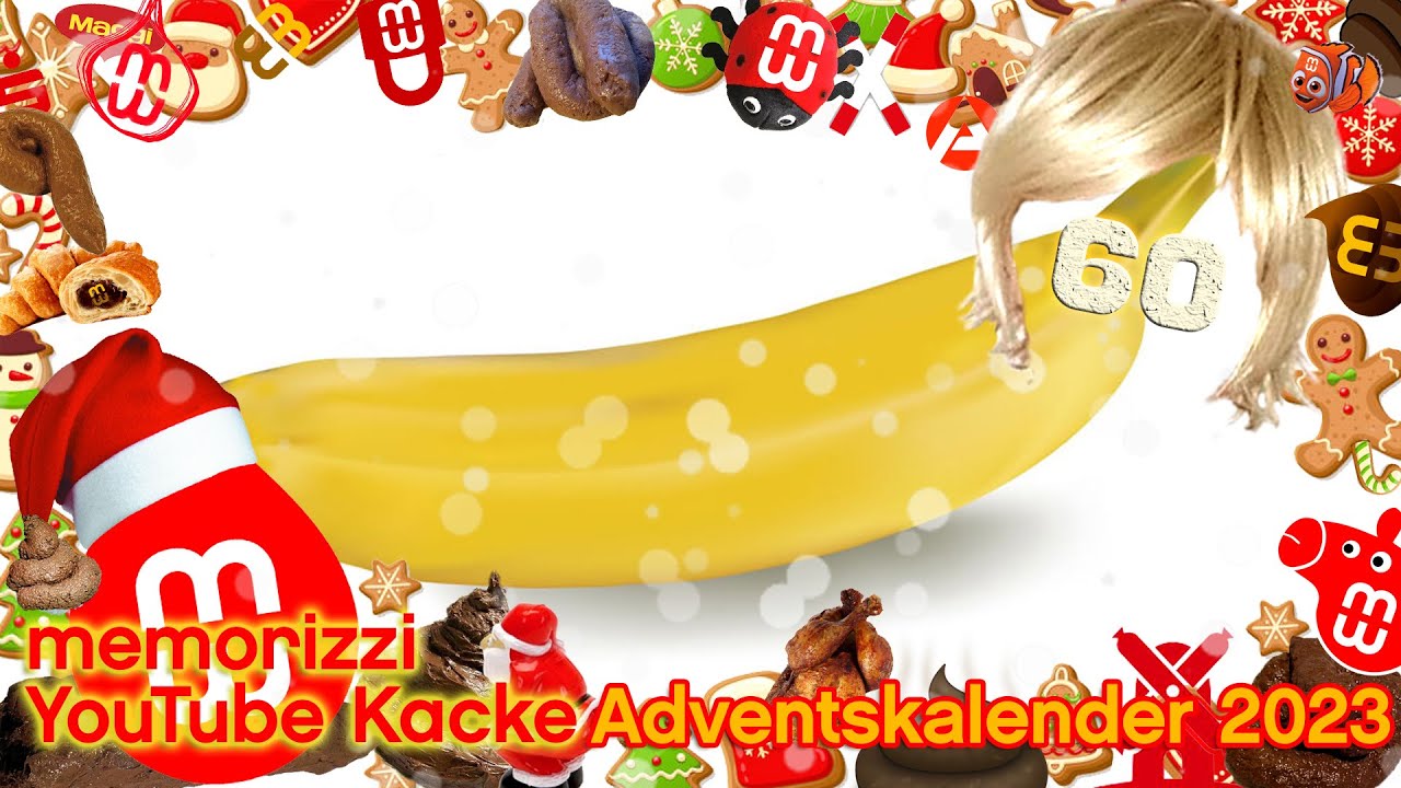 #60 | memorizzi YouTube Kacke Adventskalender 2023 - Die Banane
