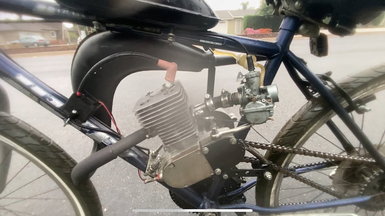 Ported YD100 Motorized Bike
