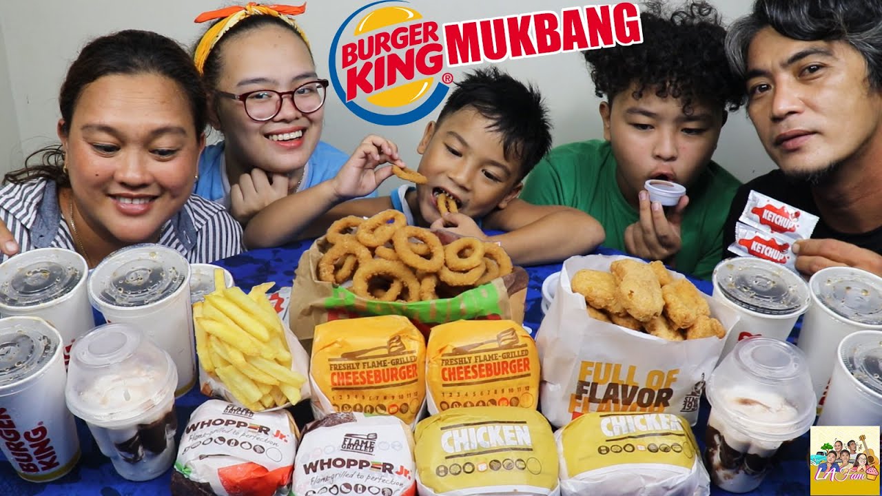 BURGER KING CRAVINGS MUKBANG WITH LAFAM!