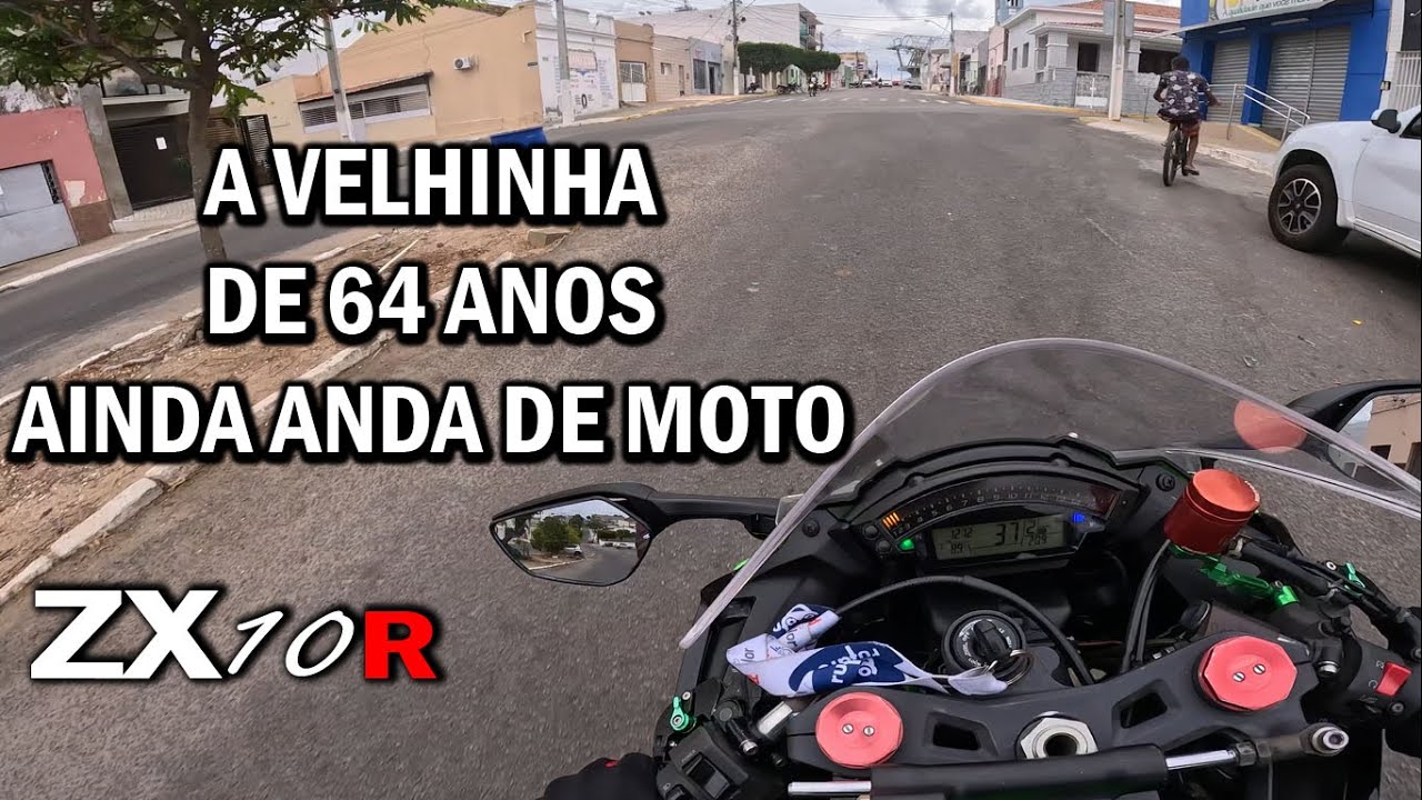 64 ANOS E AINDA ANDA DE SUPERESPORTIVA, VAI VENDO