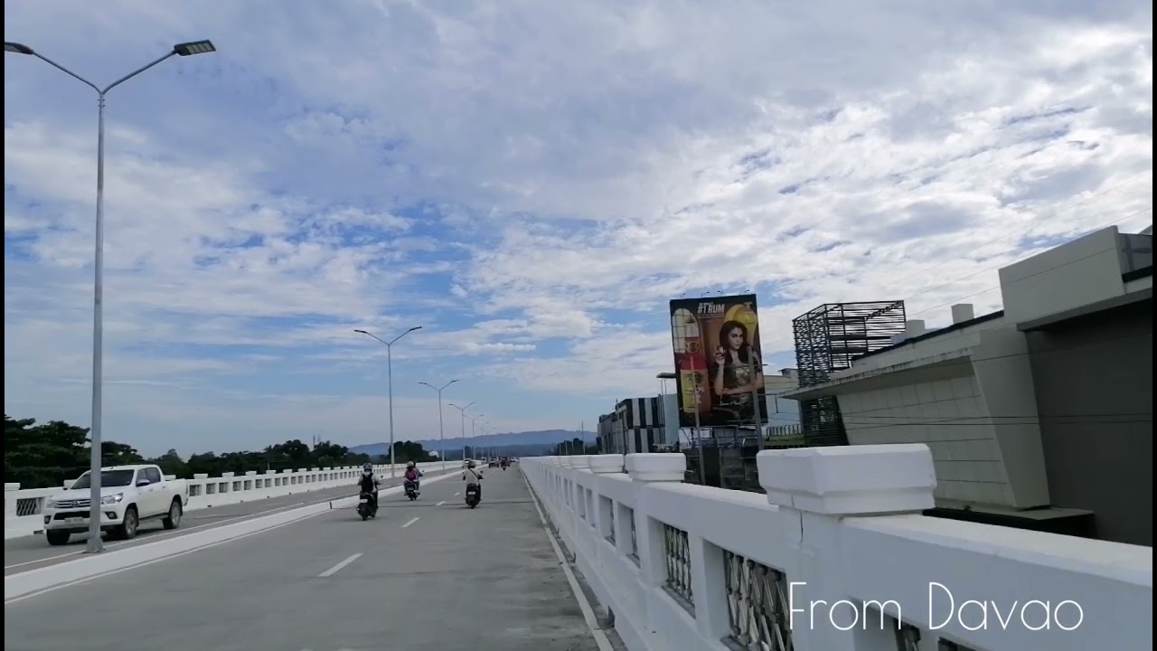 Tagum City Flyover is the longest and biggest Flyover in Mindanao and Visayas completed with 1.6kms.
