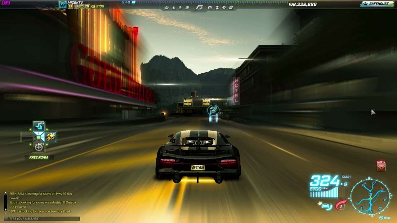NFSW Soapbox Freeroam Spark Server 4K video