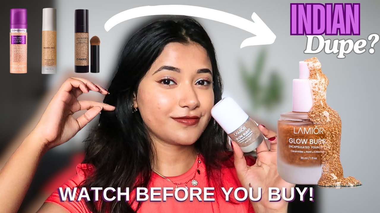LAMIOR Glow Burst Encapsulated Foundation|| Indian Dupe for Chanel?