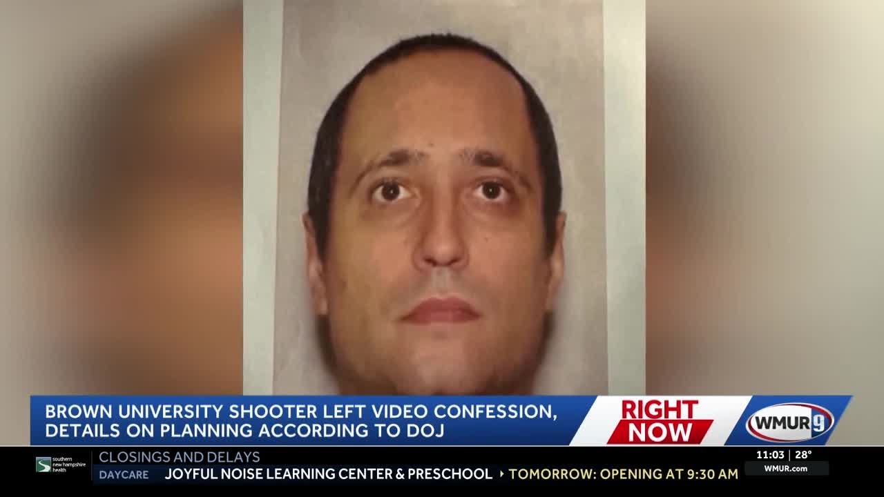DOJ releases translated transcript of Brown University shooter's video confession