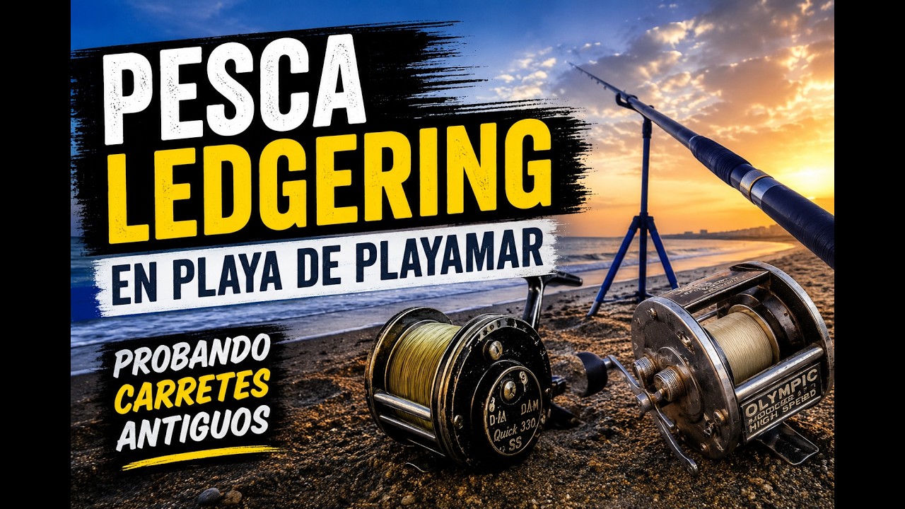 #1 Pesca Ledgering en Playa de Playamar