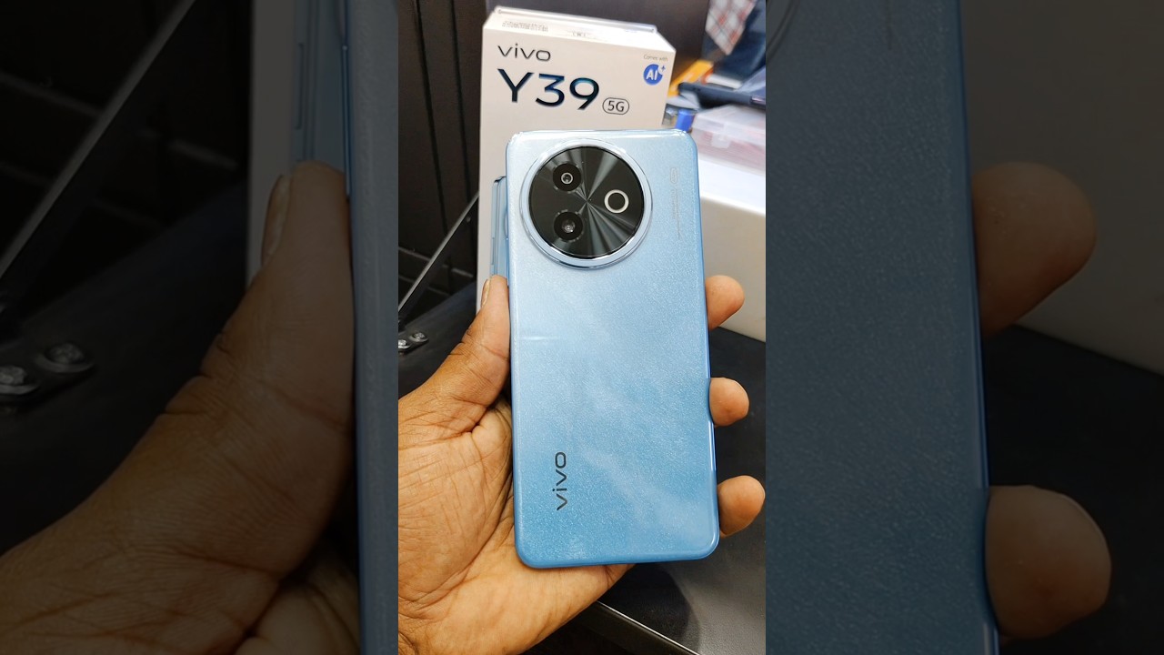 Vivo y39 5g smartphone⚡india slowest budget Ai phone vivo to 5g first look first impression & review