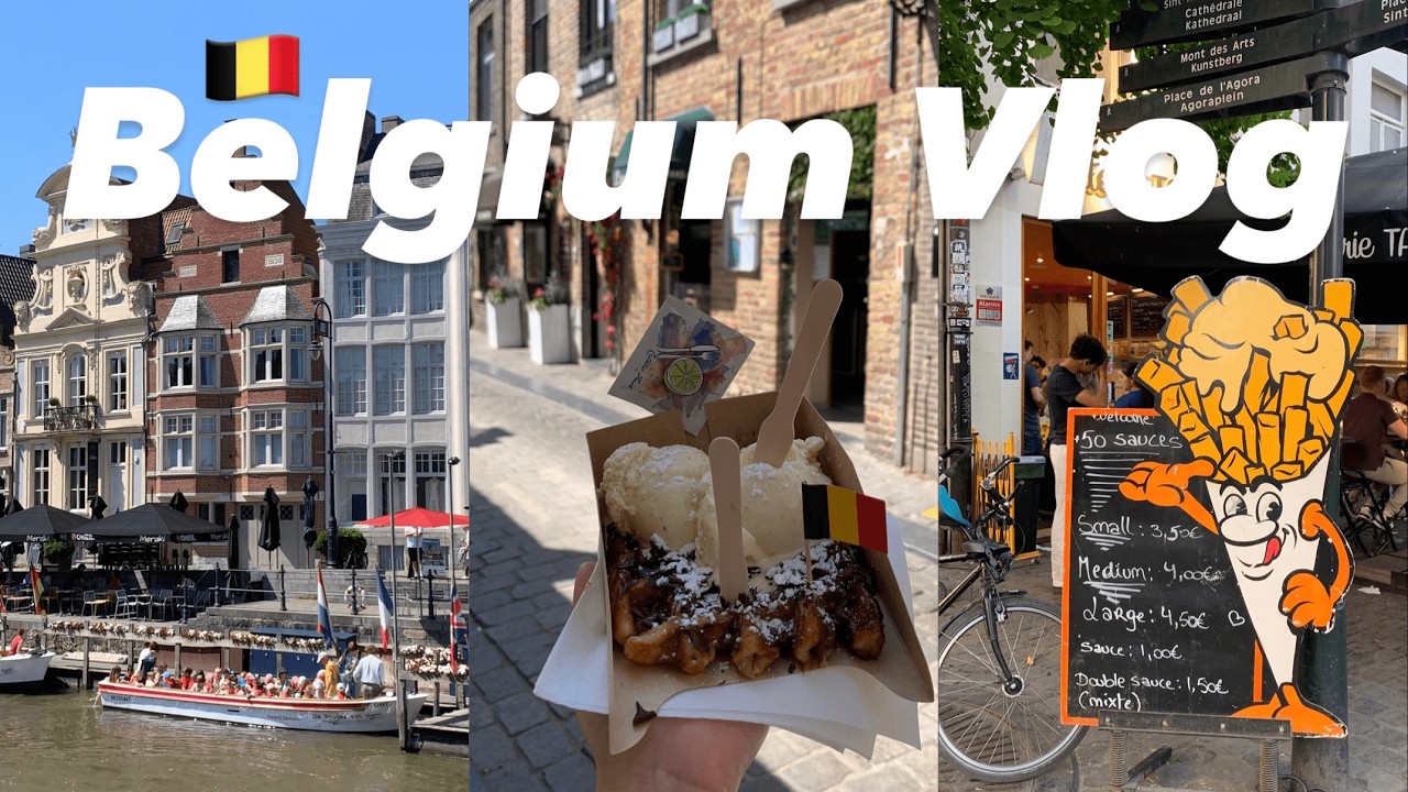 벨기에 브뤼셀 브뤼헤 겐트 브이로그 | 🇧🇪 Belgium Vlog | 내가 생각했던 벨기에가 아니야 | 초콜릿의 나라 벨기에 | 혼자 해외 여행