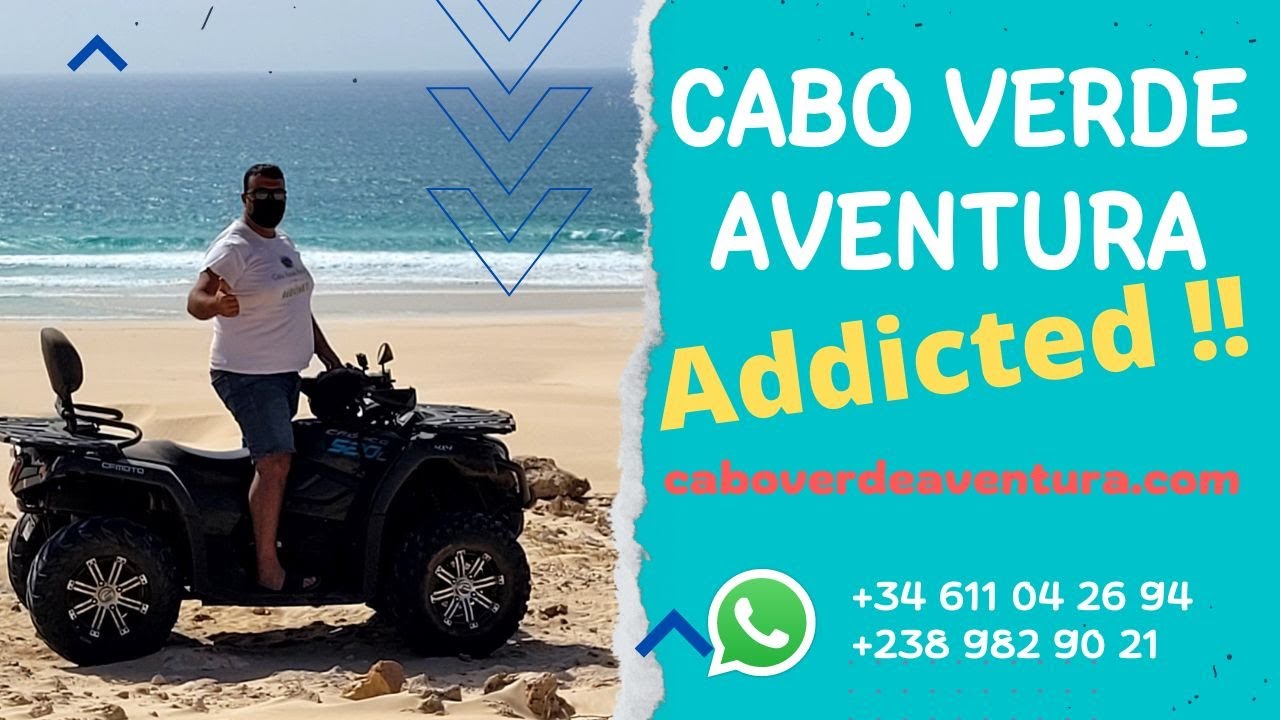 VACACIONES EN ILHA DE BOA VISTA - CABO VERDE 2022 - AVENTURA EN MOTO QUAD.