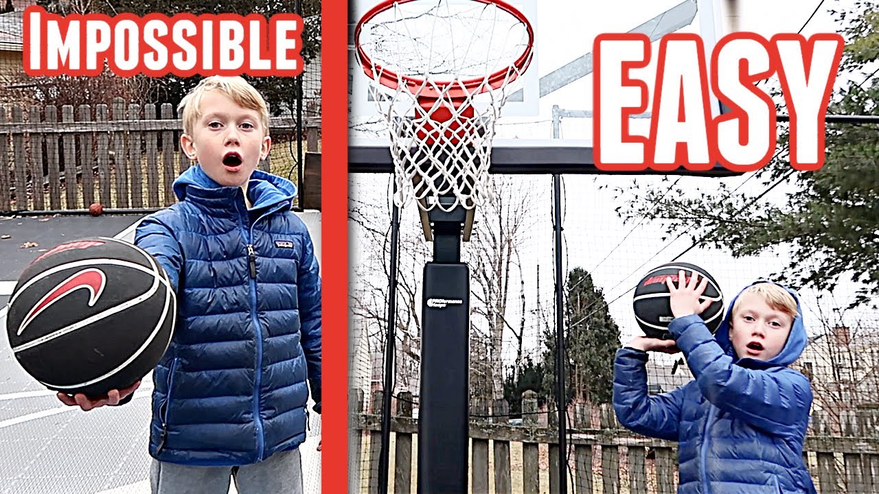 EASY TO IMPOSSIBLE BASKETBALL TRICK SHOTS! | Match Up