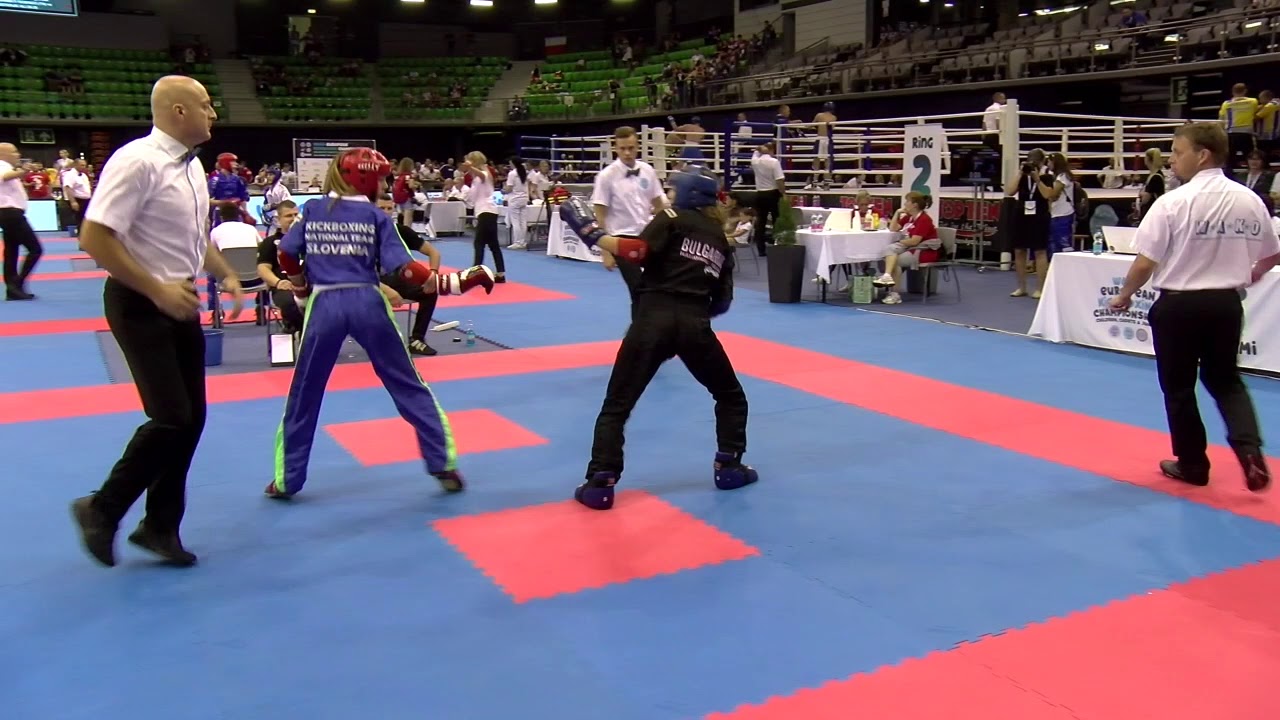 Anelyia Todorova v Tyra Barada WAKO European Championships 2019
