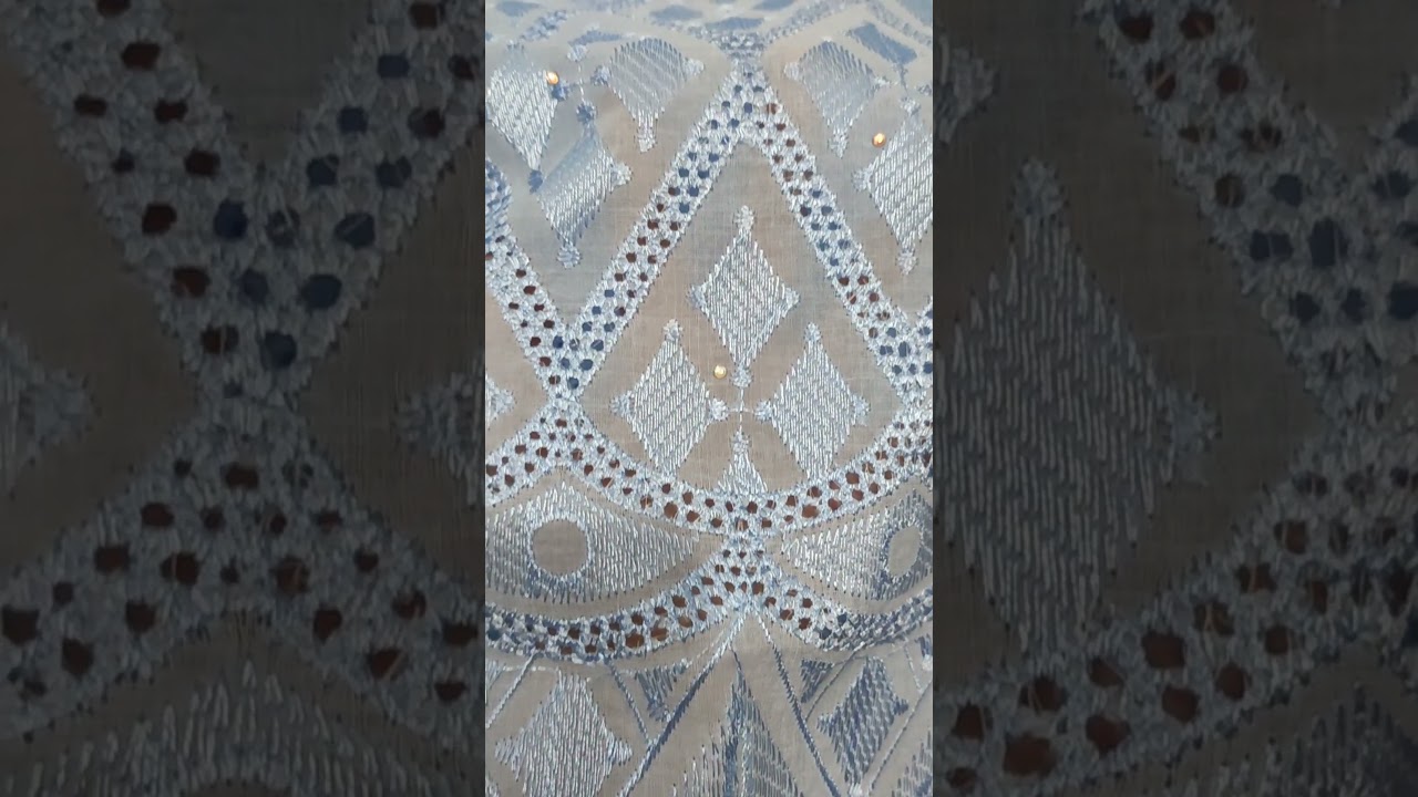 Powder Blue Swiss Voile Lace