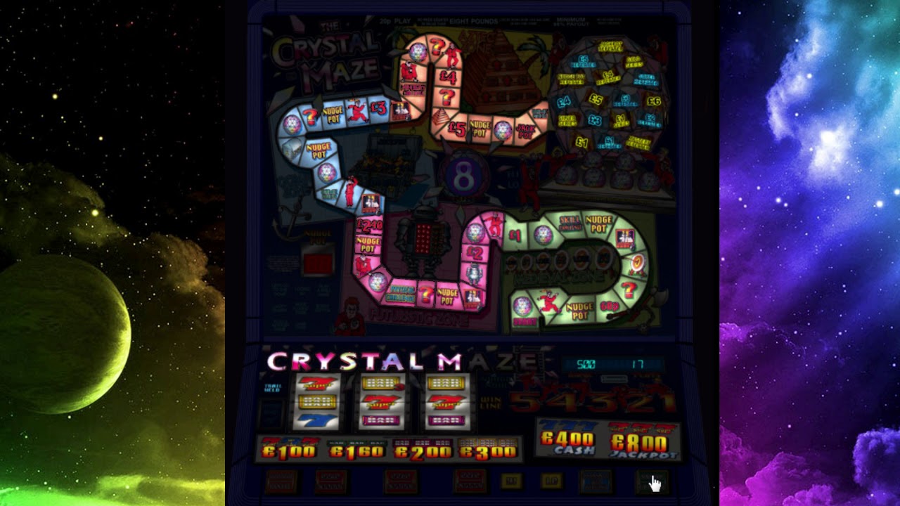 The Crystal Maze Fruit Machine MFME 6.1