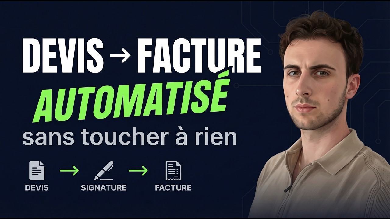 Devis, signature, facture : 3 workflows n8n qui éliminent l'administratif commercial
