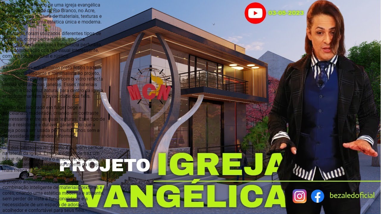 Projeto de igreja evangélica 