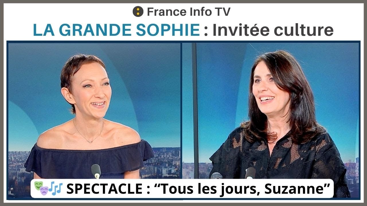 🎤🎶 LA GRANDE SOPHIE nous émeut avec son SPECTACLE MUSICAL BIOGRAPHIQUE ! - Interview: Isabelle Layer