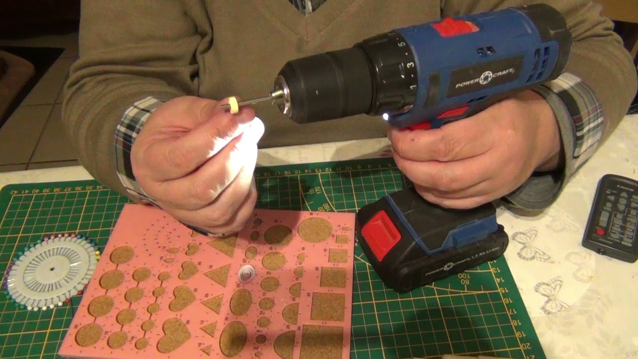 test outils quilling avec perceuse