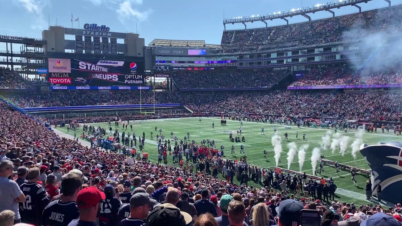 Patriots entrance 9-30-18