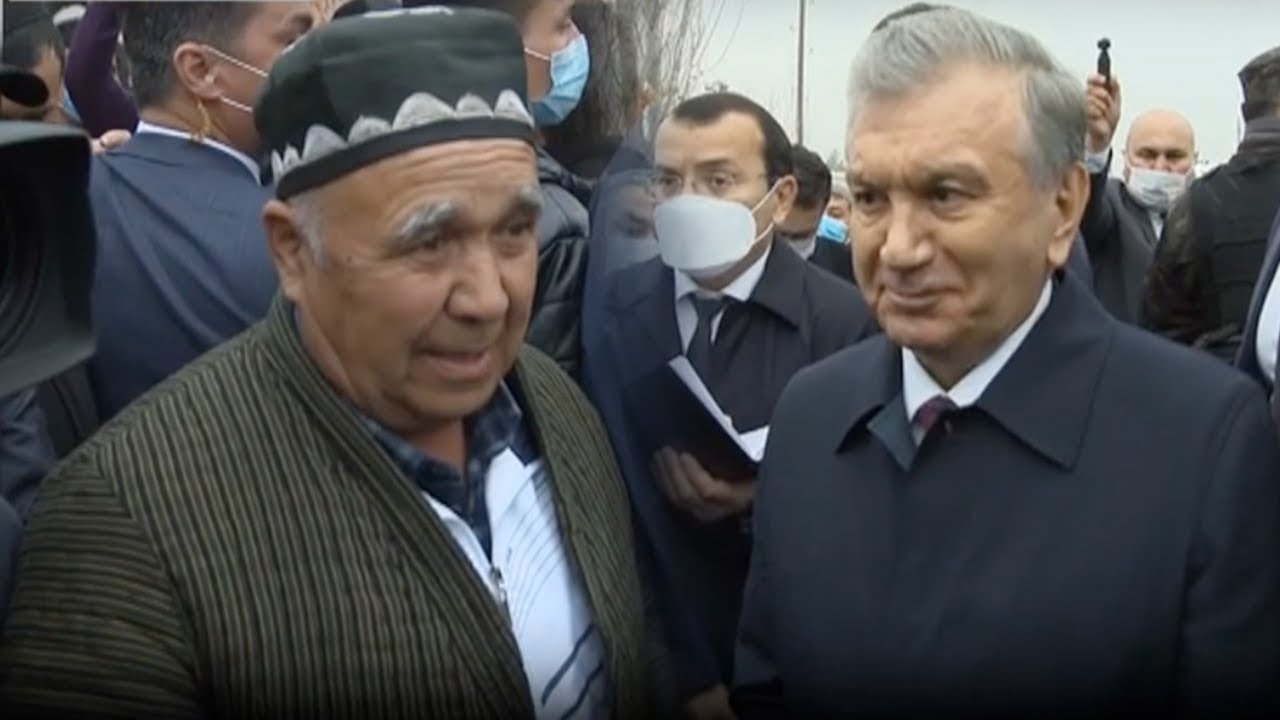 Газ, свет, сув, иш...Наманганлик отахон Шавкат Мирзиёевдан нималарни сўради?
